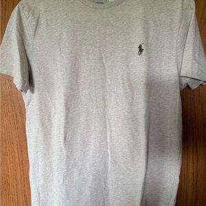 Polo by Ralph Lauren heathered light brown Men's T-Shirt, size medium